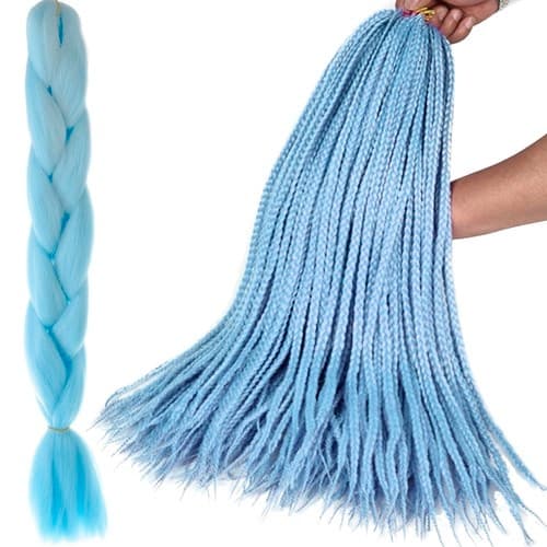 Jumbo Braid / Løshår Hårfletning - 60 cm
