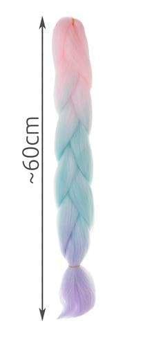 Jumbo Braid / Løshår Hårfletning - 60 cm