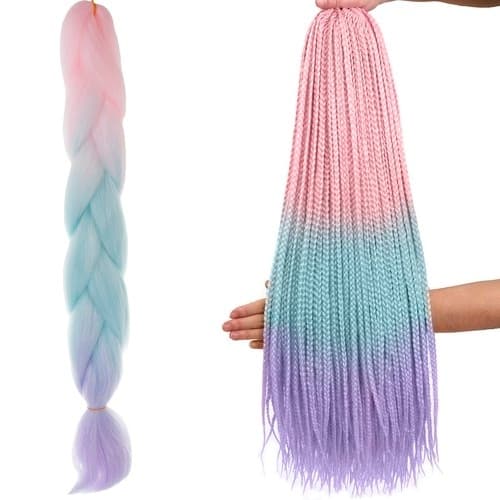 Jumbo Braid / Løshår Hårfletning - 60 cm
