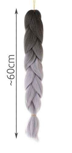 Jumbo Braid / Løshår Hårfletning - 60 cm
