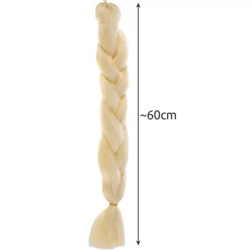 Jumbo Braid / Løshår Hårfletning - 60 cm