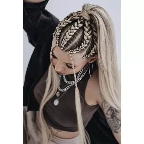 Jumbo Braid / Løshår Hårfletning - 60 cm