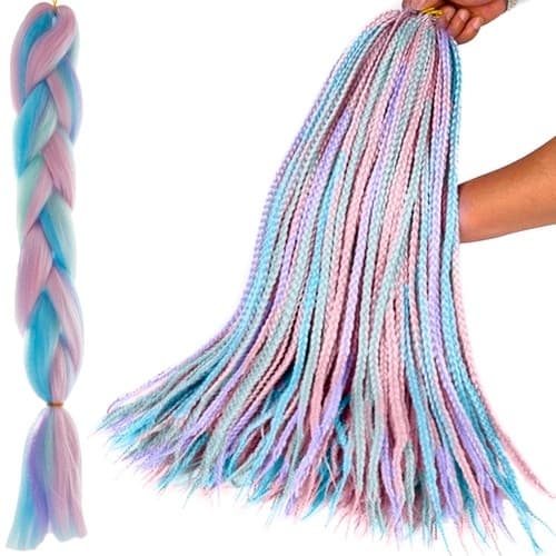 Jumbo Braid / Løshår Hårfletning - 60 cm