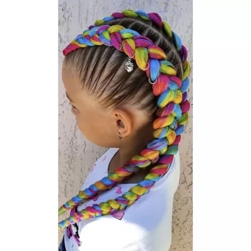 Jumbo Braid / Løshår Hårfletning - 60 cm