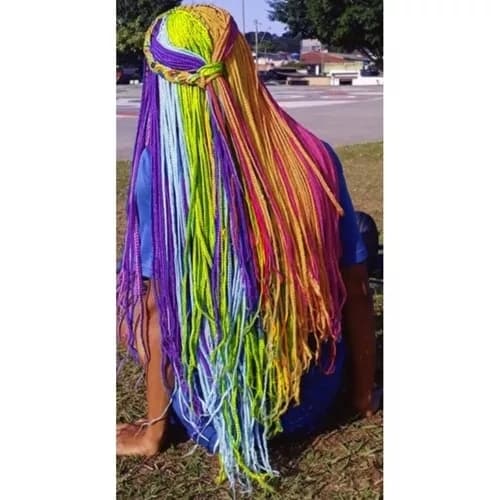 Jumbo Braid / Løshår Hårfletning - 60 cm