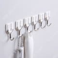 Miniatyrbild 3 av 4: TD® Mini U-formade krokar Starka självhäftande väggkrokar Sticky Hooks Hästsko väggkrokar paket med 12