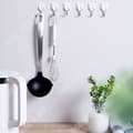 Miniatyrbild 4 av 4: TD® Mini U-formade krokar Starka självhäftande väggkrokar Sticky Hooks Hästsko väggkrokar paket med 12