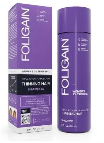 Foligain Shampoo 2 % trioksidia naisille Woman