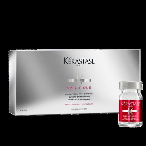 Anti-håravfallsbehandling - Kérastase - Specifik - 10 ampuller - 6ml - Kombinerat hår