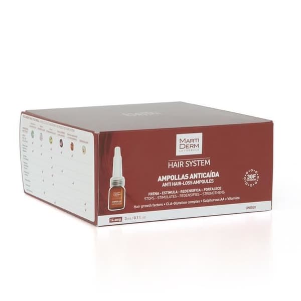 MartiDerm Hair Anti-Hair Loss System 14 ampuller