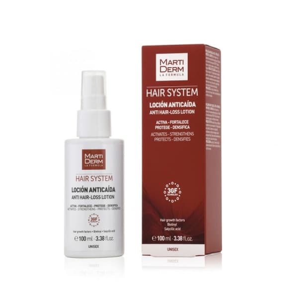 Anti-Hair Loss Lotion Martiderm HAIR SYSTEM 100 ml