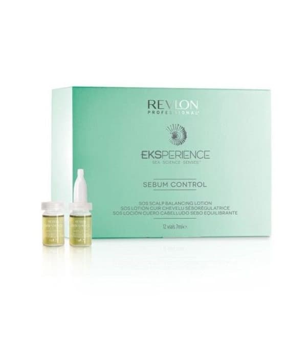 Seboregulerande Hårbehandling - Revlon - Eksperience - 12 st - 7 ml - Fet hår