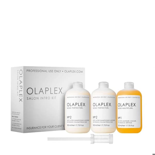 Förpackningen innehåller: - Bond Hair Treatment "Bond Multiplier" 525ml - Perfecting "Bond Multiplier" 525ml - Perfecting "Bond