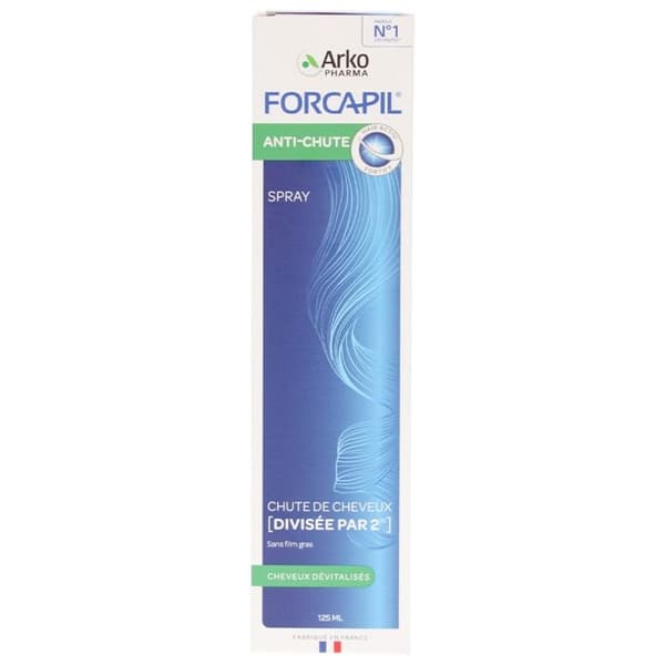 Spray Anti-Chute - Arkopharma - Forcapil - 125ml - Stärker håret - Stimulerar tillväxten
