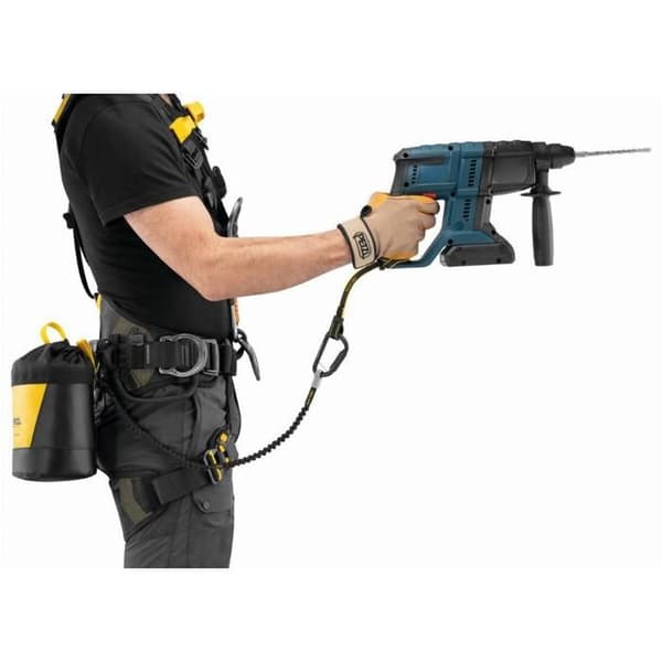 Sangle extensibel PETZL Tooleash mot verktygsfall upp till 5 kg - S049AA00