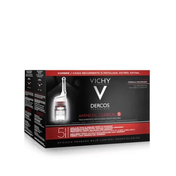 VICHY DERCOS AMINEXIL CLINICAL 5 MAN 42 UNIDOSIS