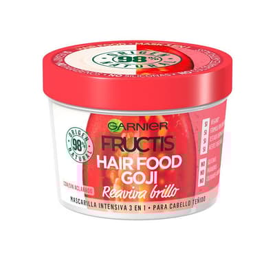 Garnier Fructis Hår Goji Mad passende glød hår maske 390ml koloryzowanych