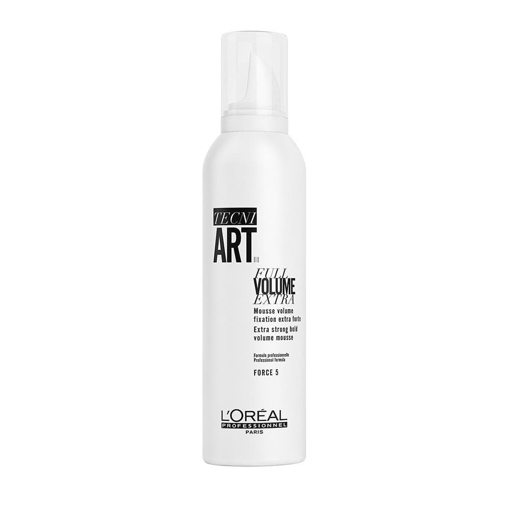 L'OREAL PROFESSIONNEL Tecni Art Full Volume Extra Strong Hold Volume Mousse foam suitable hair 250ml ekstraobjętość Force 5