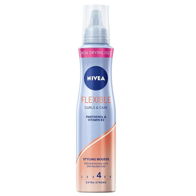 NIVEA Flexible Curls & Care hair mousse 150ml