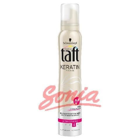 Keratin Complete Schwarzkopf Taft Hair Foam ultra strong 200ml