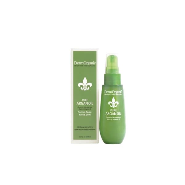 DermOrganic DermOrganic 100% Organic Pure Argan Oil 50ml - Hårolja & Silkesdroppar
