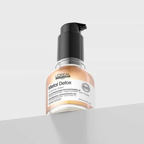 Loréal Professionnel Metal DX Anti-Deposit Protector Concentrated Oil 50ml - Hårolja & Silkesdroppar