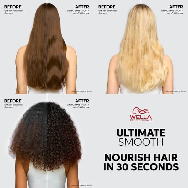 Wella Professionals Ultimate Smooth Oil 30ml - Hårolja & Silkesdroppar
