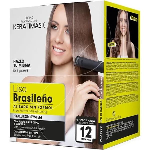 Keratimask brasiliansk rätningskit