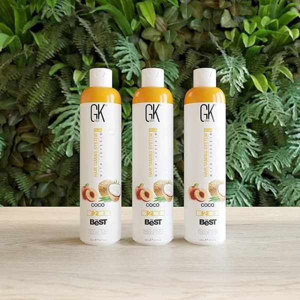 GK HAIR Global Keratin Den Bästa COCO (300ml / 10.1 FL Oz) Keratin Hår Raktbehandling - Brasilianskt komplex professionell
