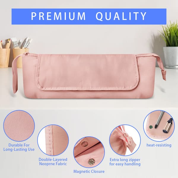 Organizer Bag Tote Travel Anti Hot Desk Pad Bag Curling Iron Hair Dryer Bag