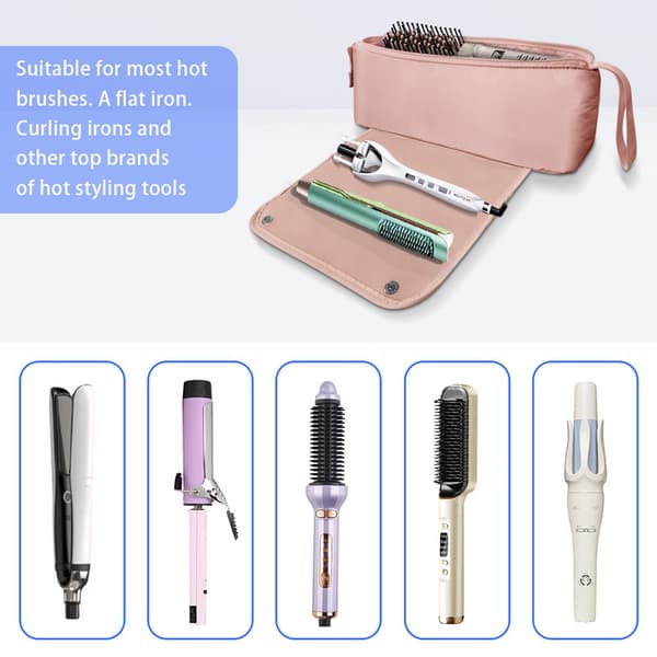 Organizer Bag Tote Travel Anti Hot Desk Pad Bag Curling Iron Hair Dryer Bag