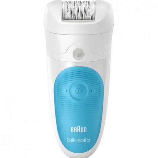 Braun Epilator LEGEPIL SE5-545GS Drifttid (max) 30 min, Wet & Dry, Vit/Blå, Sladdlös