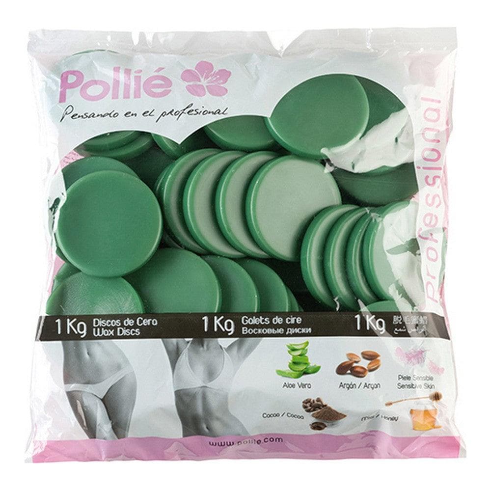 Hårborttagningsvax Eurostil Grön Aloe Vera (1 kg)