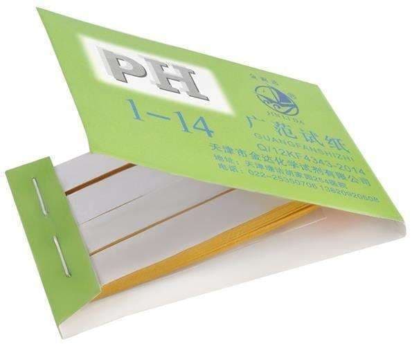 Lakmuspapir til pH-test - 160 stk