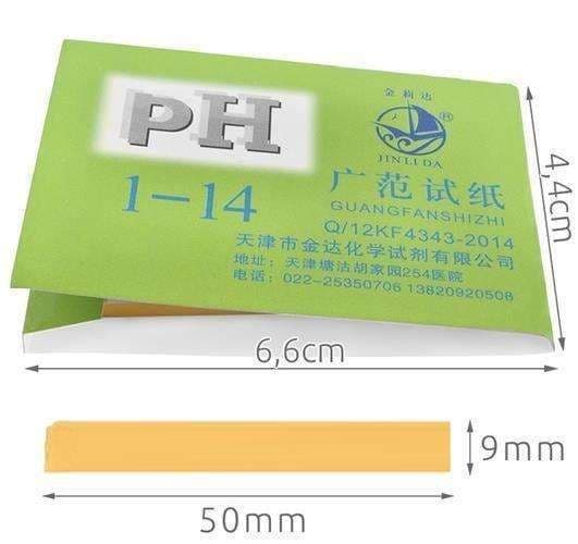 Lakmuspapir til pH-test - 160 stk