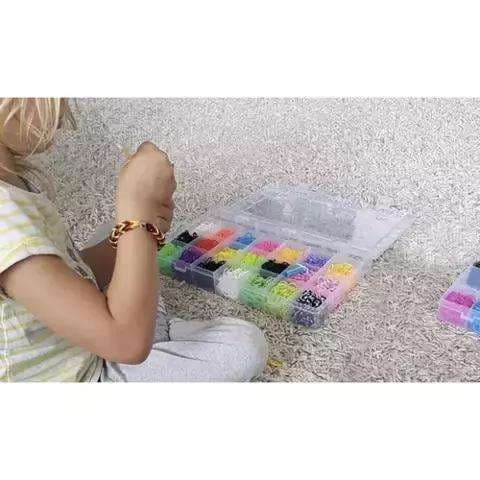 DIY - Vævebånd - 1500 stk - Gummibåndsæt -