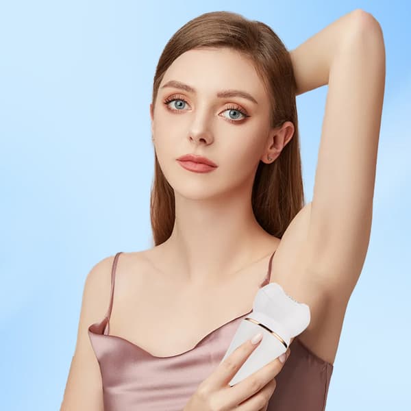 INF 3-i-1 stellesett - barbermaskin, epilator og fotfil 0
