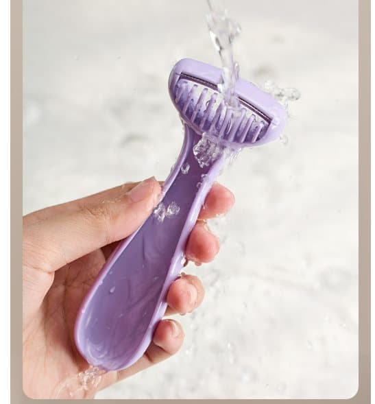 INF Kannettava karvanpoistolaite sileälle iholle Violetti