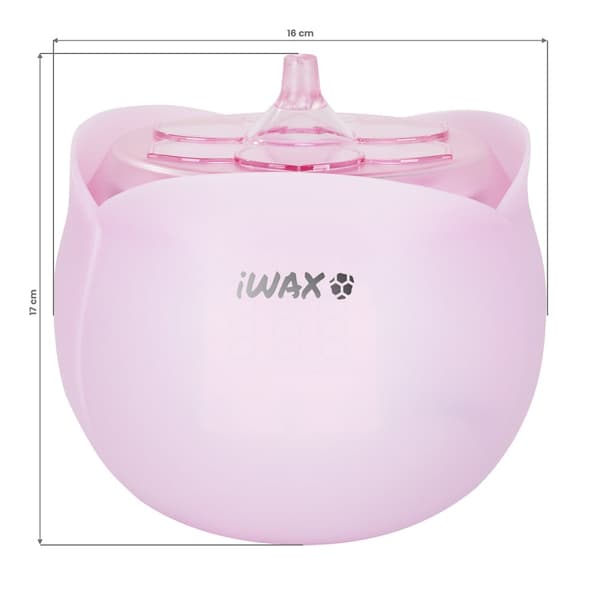 iWax blomstervoksvarmer pink