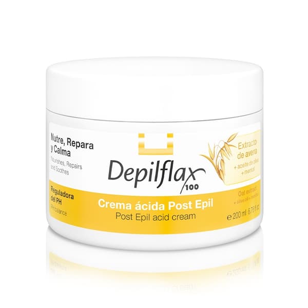 Depilflax 100 creme med glykolsyre efter depilering 200 ml