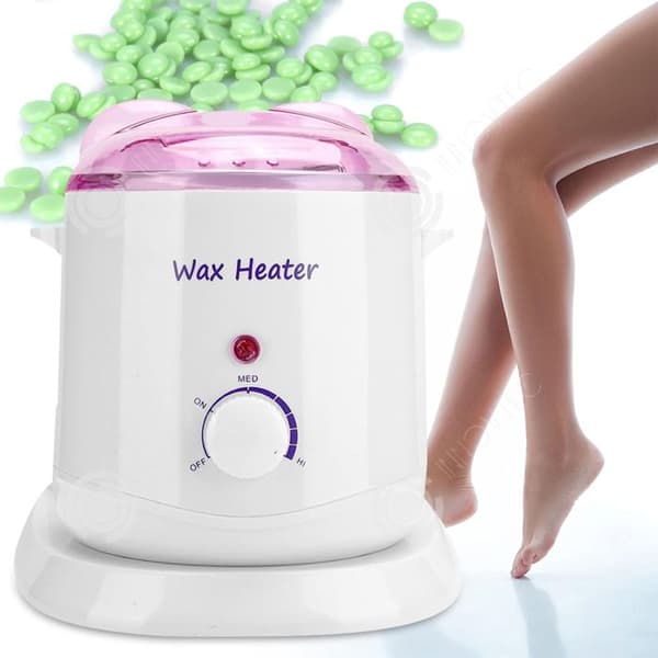 INN Vaxvärmare Elektrisk 800ml 3 i 1 Design med genomskinligt fönster Zonsuppvärmning Justerbar temperatur Vaxvärmare för epilering