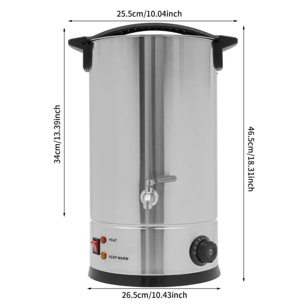 Kauneusvaha sulatusuuni, 1200W teho, 10L kapasiteetti,Hopea 15L