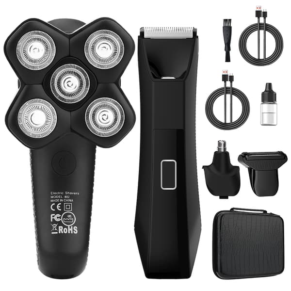 INF 4-i-1 Grooming Kit til Mænd - Hårtrimmer & Shaversæt