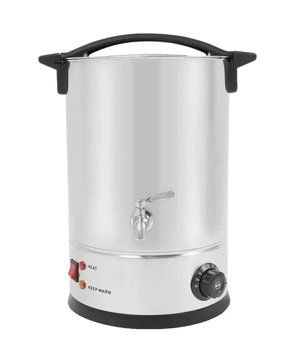 Vahaliuotin, 1800W lämmitysteho, 30-110°C lämpötila-alue,12L
