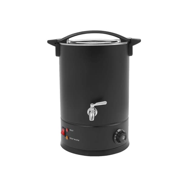 Elektrisk Voks Smelter, Effektiv Opvarmning,12L Sort