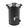 Miniatyrbillede 1 af 2: Elektrisk voksmelter, konstruktion af rustfrit stål, temperaturstyring,8L Sort