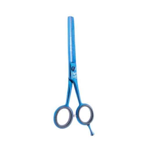PASTELL LINE 5,5" BLUE yksipuoliset ohennussakset
