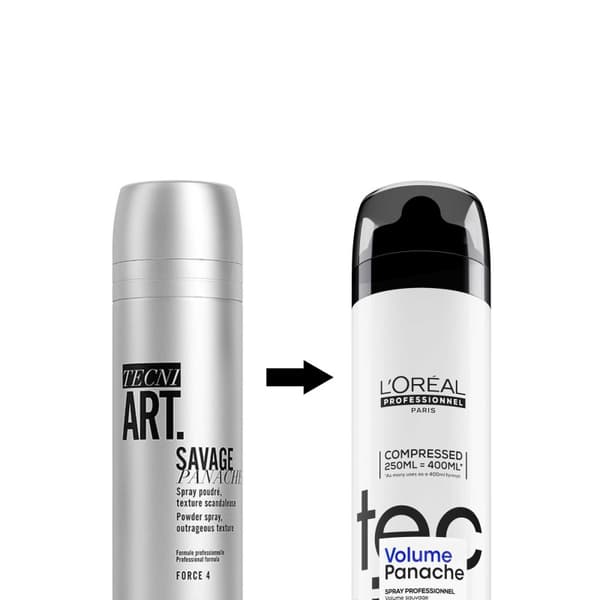 Loréal Professionnel Tecni Art. Pure Savage Panache Powder Spray 250 ml - Hårspray
