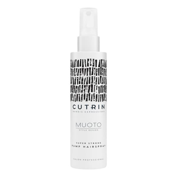 Cutrin Cutrin MUOTO Hair Styling Super Strong Pump Hairspray 200ml - Hårspray