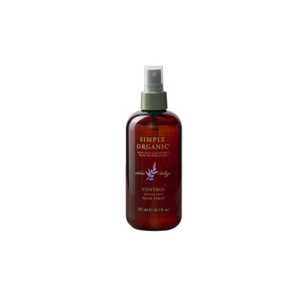 Simply Organic Control Medium Hold Hair Spray 251ml - Hårspray